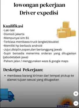 Driver bahamas cargo
