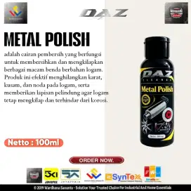 Metal Polish 100ml -  pembersih dan pengkilap logam chrome stainless