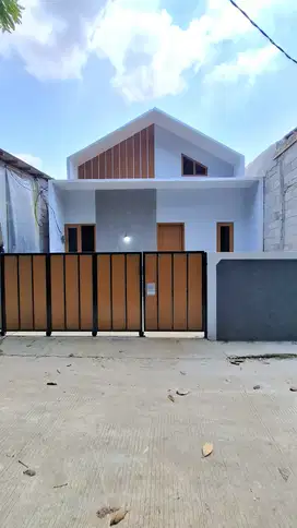 Rumah kampung Bangunan Baru Desain Minimalis