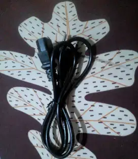 Kabel listrik kabel power 3 kaki dan 2 kaki murah(BARU)