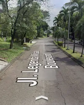 Tanah Dijual 300M, Legenda Wisata Cibubur, Jalan Boulevard Utama A1