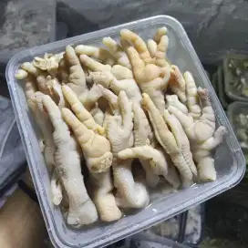 Ceker tanpa tulang 1kg bersih