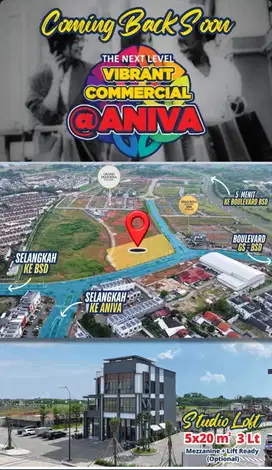 Desain Modern, Pusat Strategis Gading Serpong Paramount Land Aniva