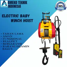 ELECTRIC BABY WINCH HOIST - AMEKO TEKNIK