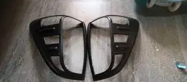 Garnish lampu hitam doff lampu belakang NEW RUSH/TERIOS