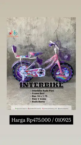 Sepeda Anak cewek ring 16 ( Part 2)