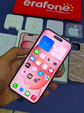 iPhone 15 iBox 128gb fullset garansi on