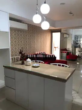 Disewakan The Mansion Kemayoran 2 bedroom luas 76m full furnish dekor
