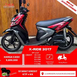 YAMAHA X RIDE 2017 SURAT LENGKAP MESIN SEGEL MOTOR RAWATAN SIAP PAKE