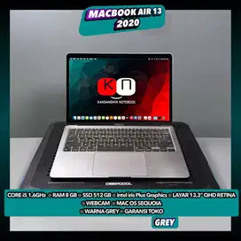 Macbook Air 2020 i5 1.6Ghz Ram 8/512GB Layar Retina Display