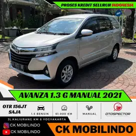 (Dp4jt) Toyota Avanza G Manual 2021 Plat H Pajak Baru Kredit Murah