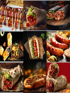 Pedagang kebab lovers