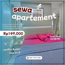 Sewa Apartemen Harian Green lake view Tangerang Selatan Termurah
