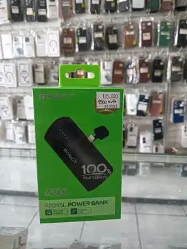 POWER BANK ROBOT 4500mAh.BARU!!!SEGEL
