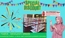 Rak minimarket Gondola