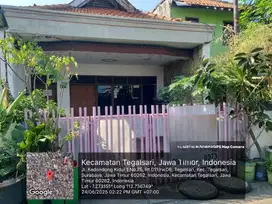 RUMAH DI  JALAN KEDONDONG KIDUL I NO 74, TEGALSARI SURABAYA