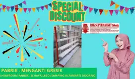 Rak minimarket Gondola