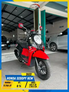 HONDA SCOOPY NEW 2022 BEKAS RASA BARU BOSSKU HIKMAH MOTOR KEPUH MALANG