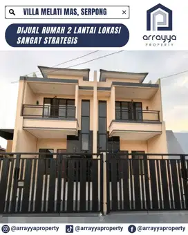 RUMAH BARU SIAP HUNI DI VILLA MELATI MAS SERPONG .EN672.