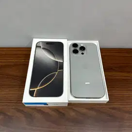 Dijual iphone 16 pro 128gb natural bekas garansi ibox.