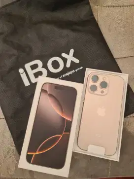 Iphone 16 pro 128gb ibox cuma buka dus saja