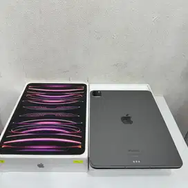 Dijual ipad pro m2 11 inch 256gb wifi cellular bekas garansi ibox.