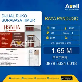 Ruko 1 lantai On Progress Raya Pandugo Dijual