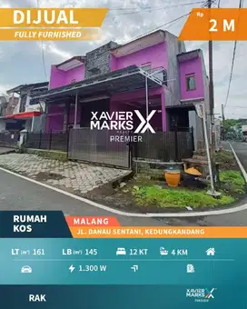 Rumah Kost Strategis Dekat Kampus & Tol Investasi Menjanjikan