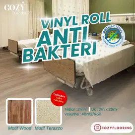 Vinyl Roll Rumah Sakit | Vinyl ARNI tebal 2mm anti bakteri tahan lama