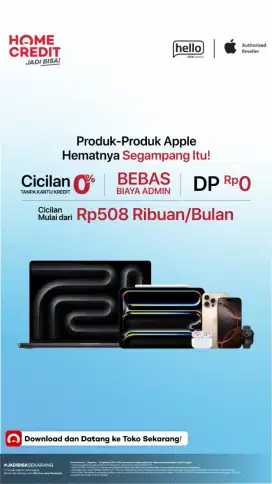 Macbook air bunga 0%
