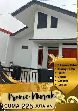 HUNIAN MODERN 2 KAMAR DENGAN AKSES YANG MUDAH 10 MENIT DARI STASIUN