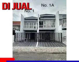 Dijual Rumah Baru Modern 2 Lantai No 1 di Jemursari Selatan
