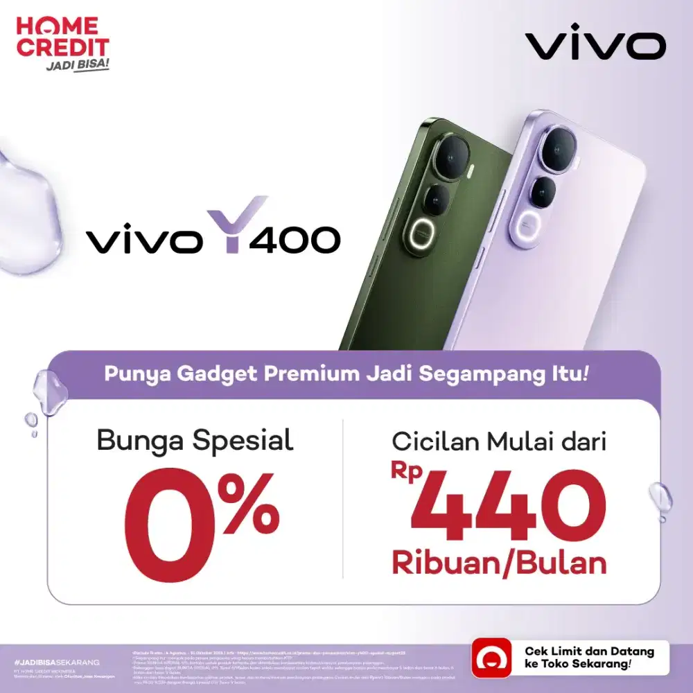 Cicilan mulai dari 450 ajaa modal ktp