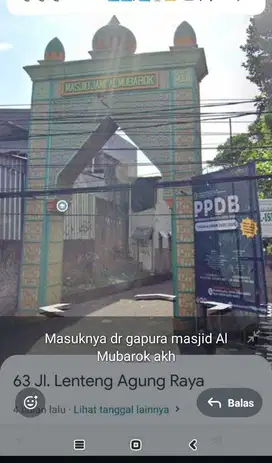 Rumah Murah Dekat Stasiun dan Pasar Lenteng Agung