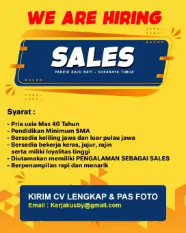 SALES PAKAIAN ANAK DAN BAYI