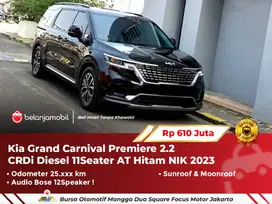 [ WARRANTY ] Kia Grand Carnival 2.2 CRDi Diesel AT Hitam 2023/2024