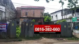 Dijual Tanah + Rumah Strategis di 23 Ilir Palembang 