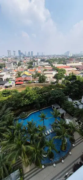 Apartemen Metro Park Residence 2 BR, view City and Pool