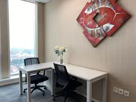 Sewa Kantor Fully Furnished unit 4 Pax di 18 Office Park Tb Simatupang