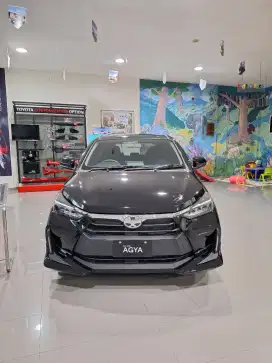 DP 5JT AJA TOYOTA AGYA 1.2 G CVT 2025 / MANUAL MT KREDIT HITAM MERAH