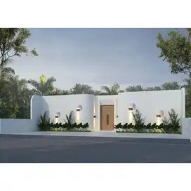 Villa yang memadukan unsur interior desain Skandinavia dan Jepang