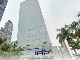 Sewa Kantor Wisma Keiai Luas 159M2 Fitted di Sudirman Akses MRT Benhil