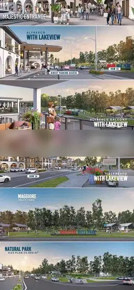 Dijual Ruko Maggirore Signature Gading Serpong View Danau Dan Boulevar