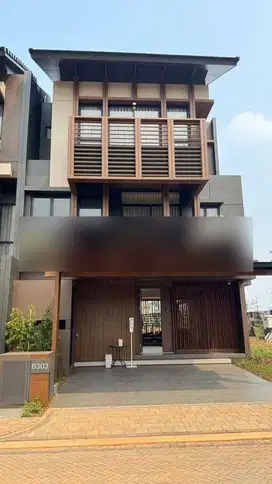 Rumah  Baru Semi Furnished Di Cluster Wynyard Hiera Bsd City
