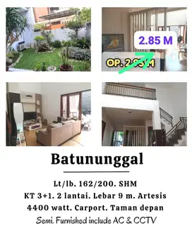 termurah  rumah lux batununggal indah bandung tengah