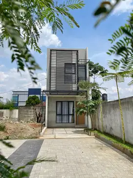 Ahsana Residence_ Rmh Strategis Syariah 2 Lantai di Cinangka Depok