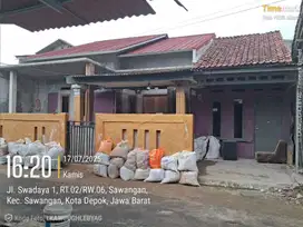 Dijual Rumah Murah Masuk Mobil di Jl Swadaya 1 RT02/06 Sawangan Depok
