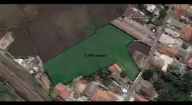 DIJUAL TANAH DEKAT BANDARA UTK GUDANG ATAU PABRIK BENDA BATUCEPER