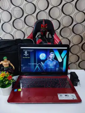Asus X555LJ Slim Dual VGA Nvidia SSD + HDD Siap Pakai