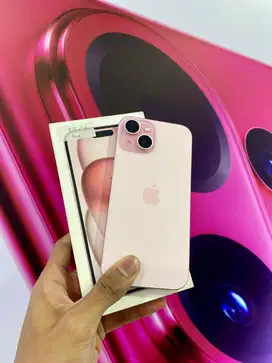 iPhone 15 iBox 128GB Pink Like New Garansi On